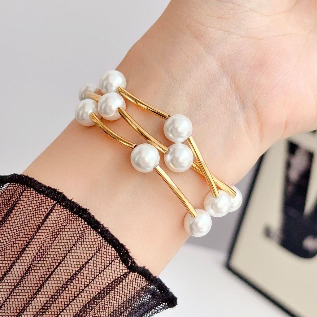 Compatible Wave Beaded Watch Strap for Huawei GT6, Xiaomi 9 Pro, Apple Watch 11 & iWatch Models