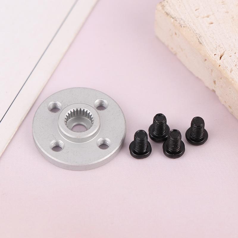 5Set Aluminum Alloy Steering Gear Disc Stent 25T Servo Arm Round Type For Mg995 Mg996R Rc Robot Car Motor Connector
