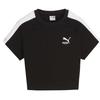 Womens/Ladies Crew Neck Regular Crop T-Shirt