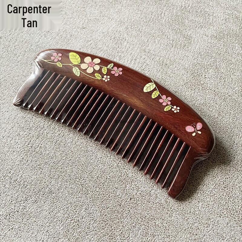 

Tan Mujiang Spring Dawn Inlaid Wooden Comb Gift Set