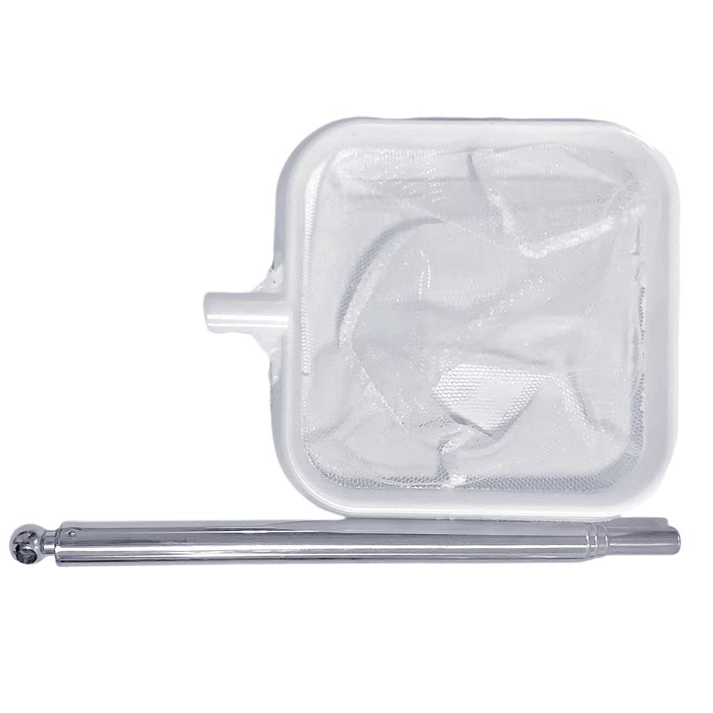Adjustable Square Fishing Net for Fish Shrimp Telescoping Rod Telescopic Extendable Fishing Net