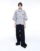 Zzero Songzio Multi Pocket Half Jumper Gray Sh3Jp804Gy