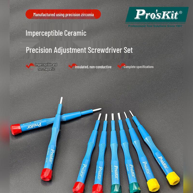 Pro sKit 1PK-034NE Precision Ceramic Insulated Flathead Screwdriver