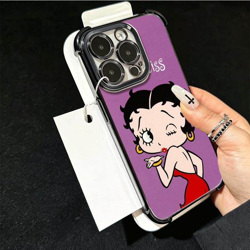 B-Bettys B-Boops Girl Soft Phone Case For Xiaomi Poco X7 X8 Pro Max X6 X5 X3 F8 Ultra F7 M8 M7 M5S Redmi 15C 15A 15 14C 13C 12C