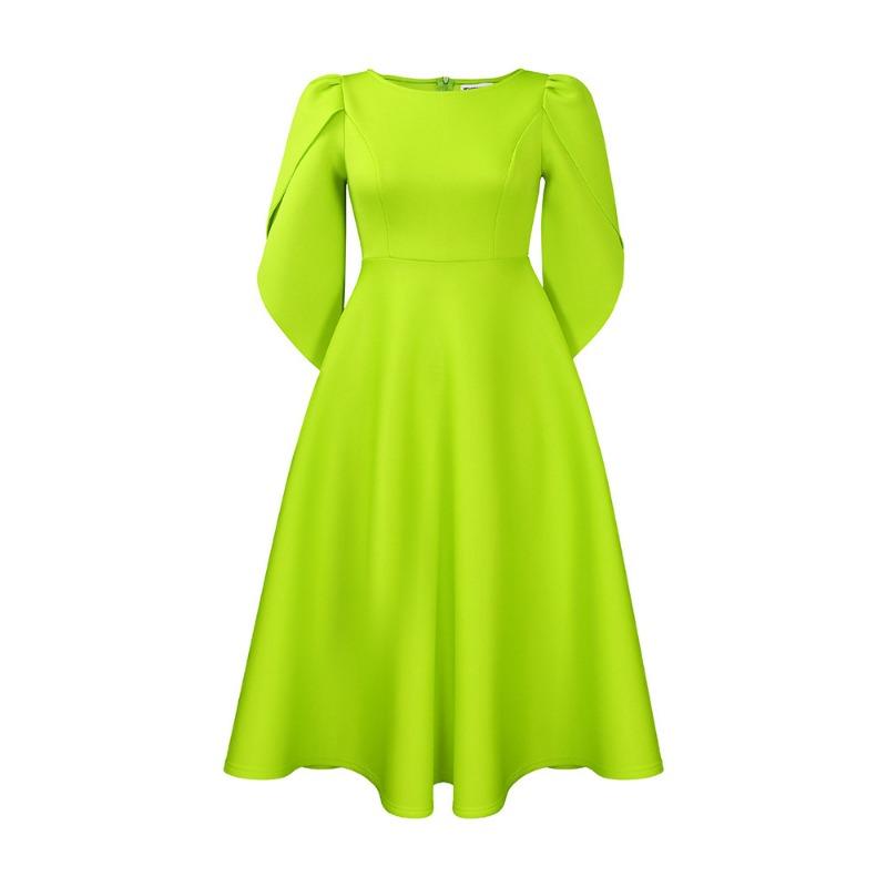 

Women s clothing autumn new style temperament elegant fashion banquet dress dress big swing dress dress S