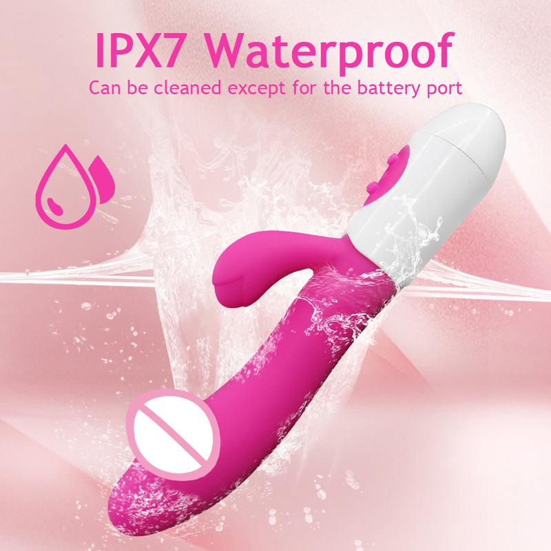 Realistic Dildo Rabbit Vibrator for Women G Spot Clitoral Stimulator 10 Mode Female Masturbator Adult Sex Toys Sexual Wellness