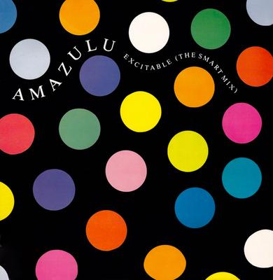12inch Record AMAZULU - Excitable 12ISX201 Island Records 1985 UK Reggae, Ska & Dub Used