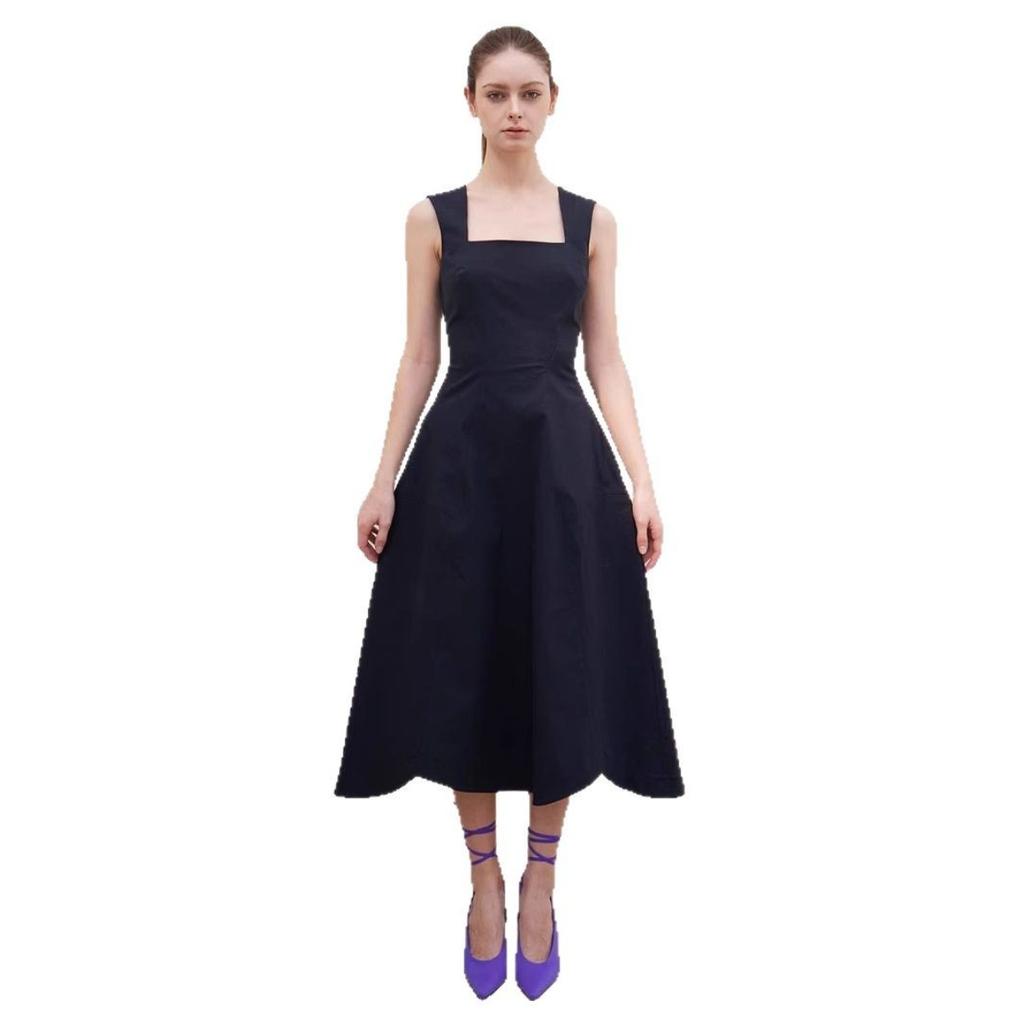 Spring Summer New Women's Sleeveless Waisted Backless Slim Fit Elegant Dress