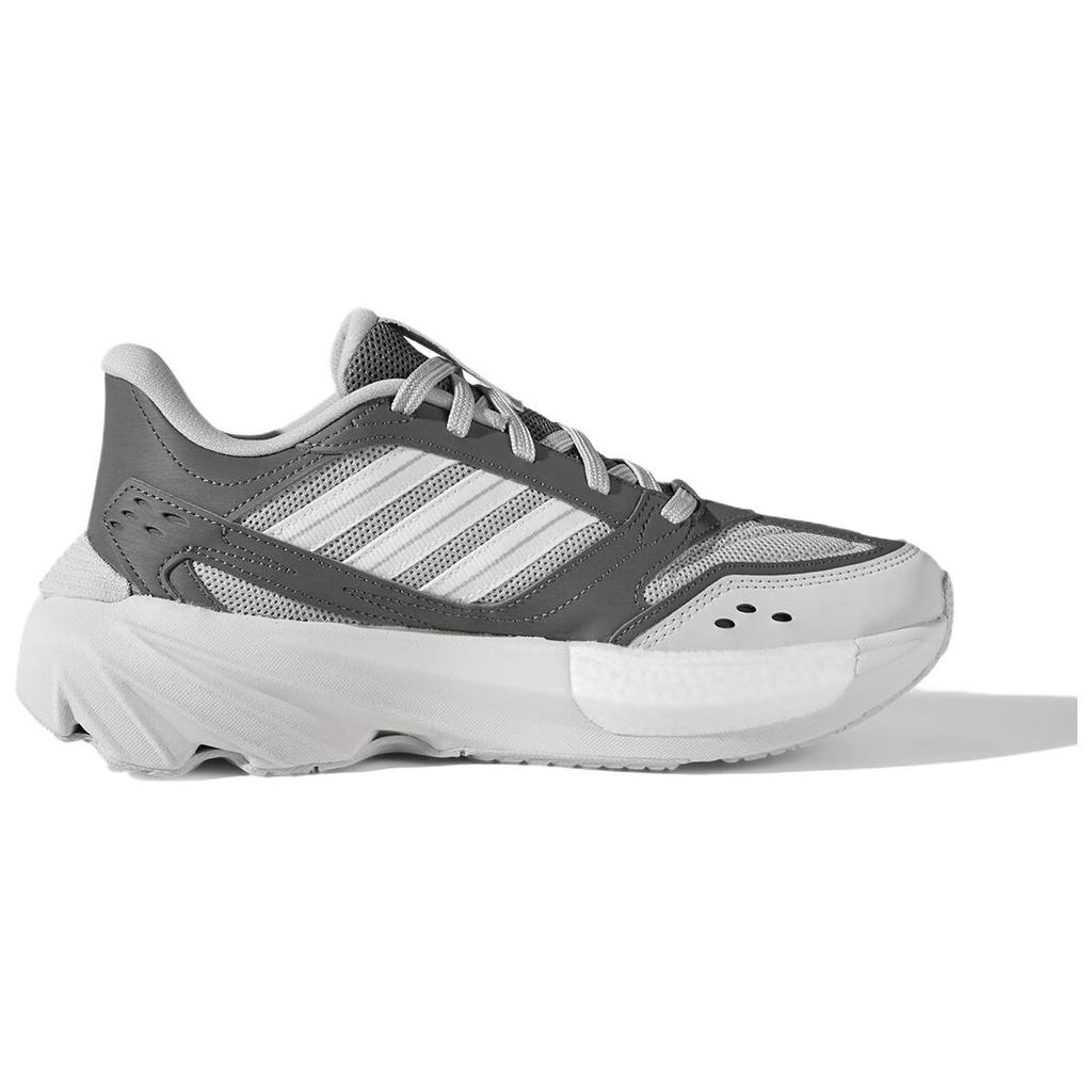 Adidas All Day Boom 2 Style Running Comfortable Versatile Durable Breathable Lightweight Running Shoes Unisex Running Shoes Gray HQ9394