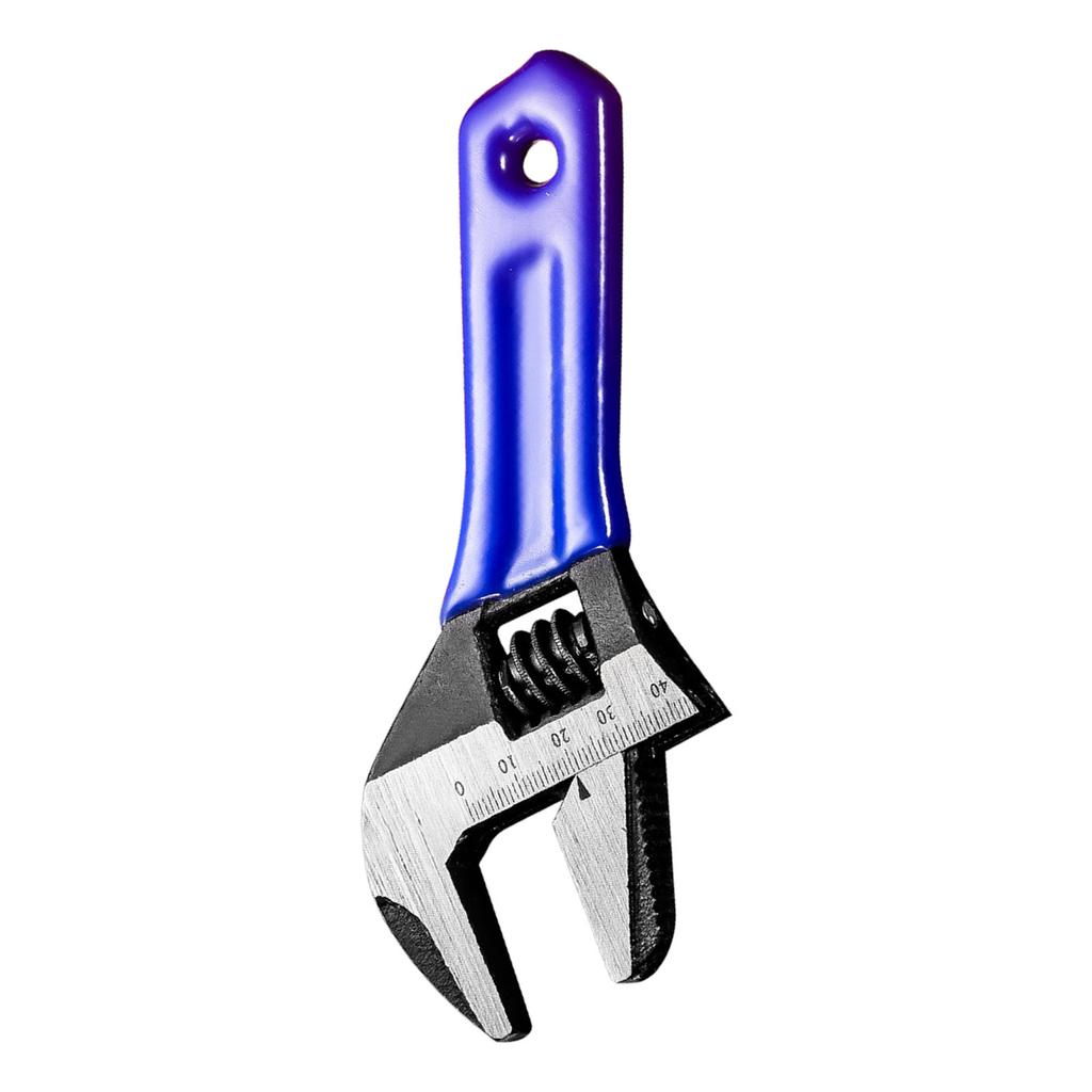 Practical Alloy Steel Adjustable Spanner Short Handle Spanner Perfect For Bathroom Fixtures And Household Maintenance