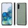 For Samsung Galaxy A36 5G Case Carbon Fiber Texture PU+PC+TPU Phone Back Cover
