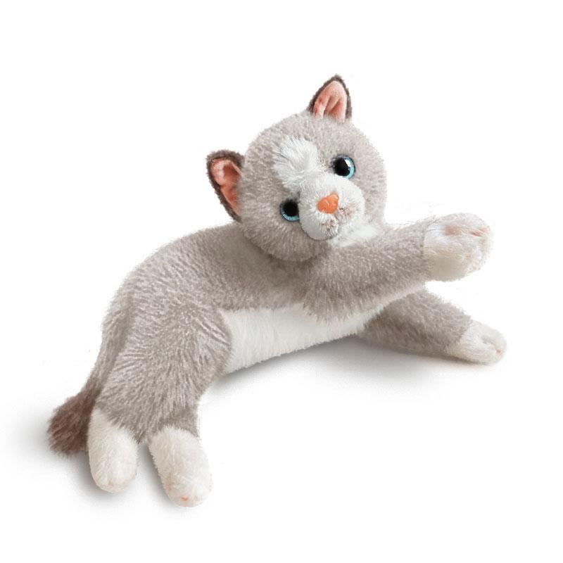 5 Colors Kitten Doll Cute Simulation Cat Plush Toy Soft Stuffed ReaListic Animal Kitty Model Kids Girls Creative Room Decor Gift