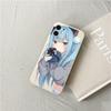 Cartoon Girl Japanese Anime Silicone Case For Iphone 11 14 Pro Max 13 12 Mini Xr Xs Max X 8 Plus 7 Se 2 Se 3 6s Phone Back Cover