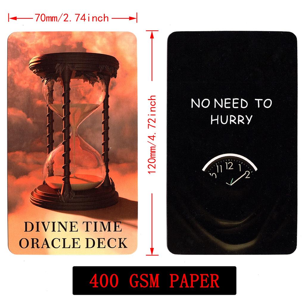 soulme Time Oracle Card Divine Timing Oracle Oracle Cards for Answers to all your timing Deck, Cards, Beginners, questions.