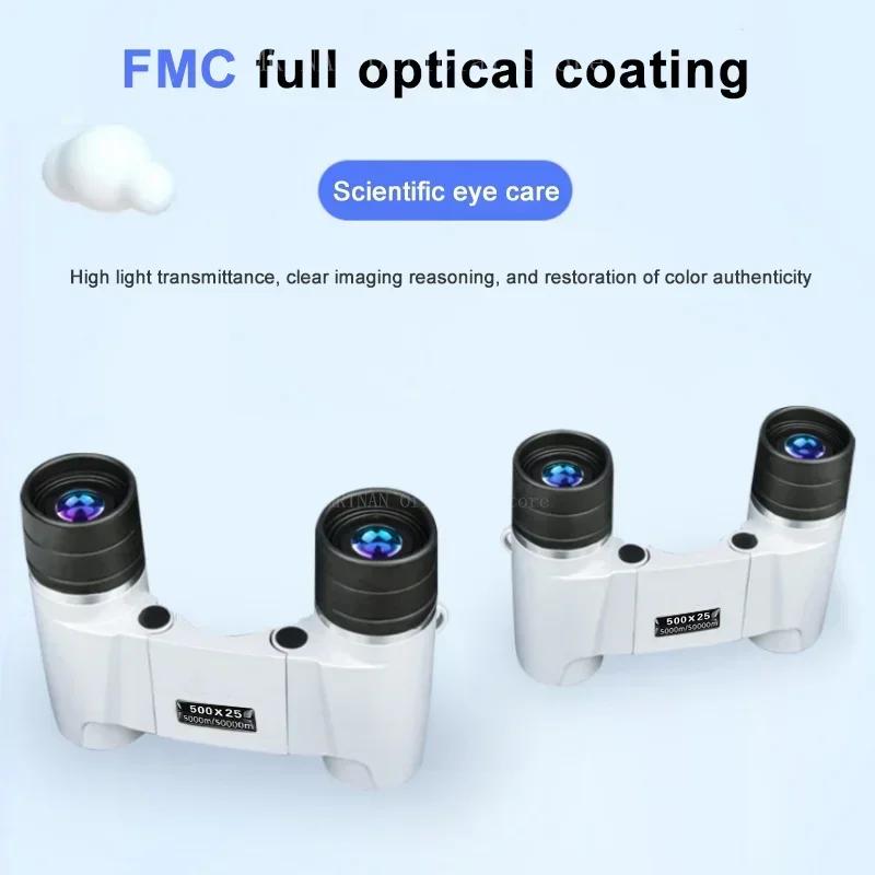 50000M High Power HD Low Light Level Telescope Powerful Binoculars Long Range Professional Mini Portable Outdoor Monocular