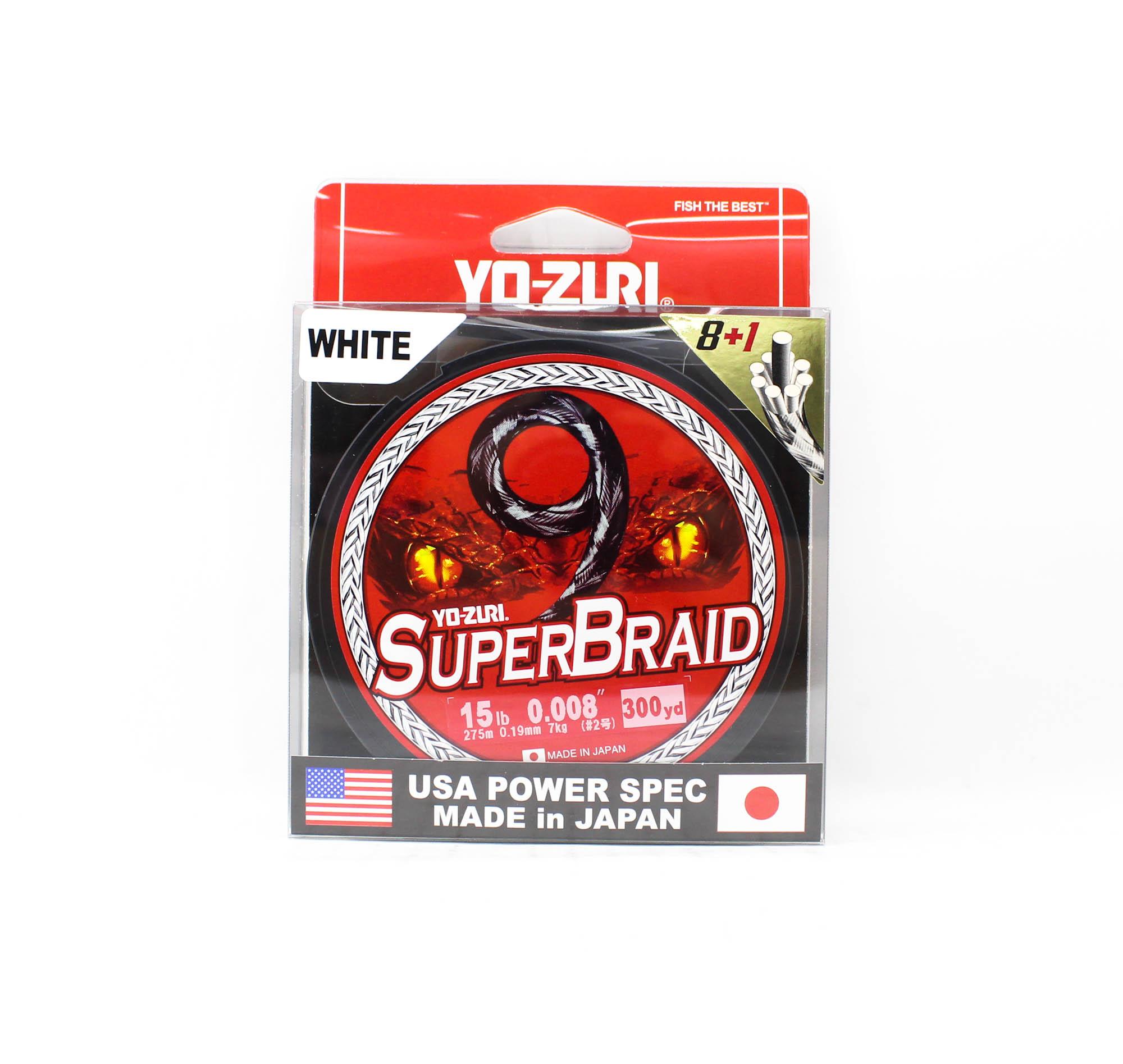 

Yo Zuri Duel P.E Line Super Braid 9 300YDS 15lbs (0.19mm) (0061) белый