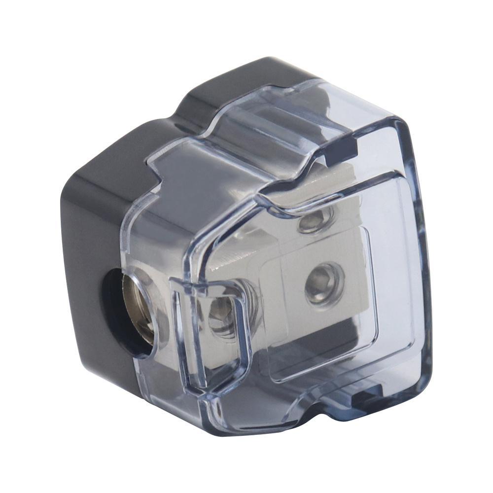 2Pcs Car Audio Amp Power Ground Distribution Block 4 Gauge Input 8 Gauge Output