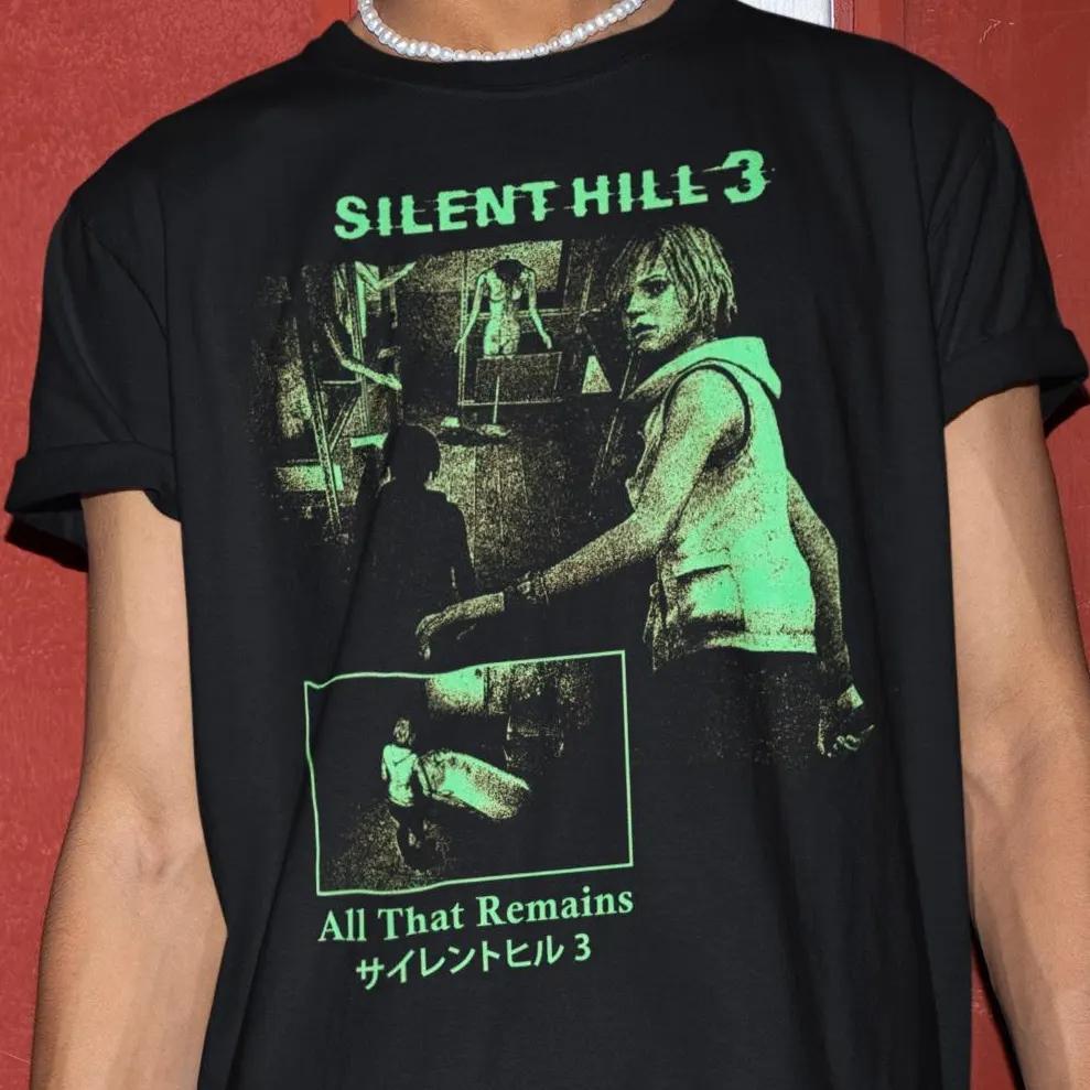 

Silent Hill 3 Shirt Horror Game Tshirt,Gamer Graphic Tees Summer Men s and Women s Loose and Breathable T-shirt Top 5XL різнокольоровий