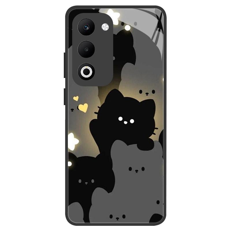 For OPPO A5 A5M Case Luxury Tempered Glass Phone Case For Oppo A5i Pro Shockproof Hard PC Back Cover Camera Protection Fundas