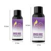 Shampoing en laiton pour cheveux naturels secs, réparation longue durée, parfumé, traitement de conditionnement sûr, 30ml/100ml