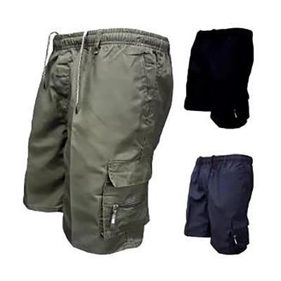 Men's Shorts Men Pants Casual Big Pocket Sports Slacks Trousers Plus Size