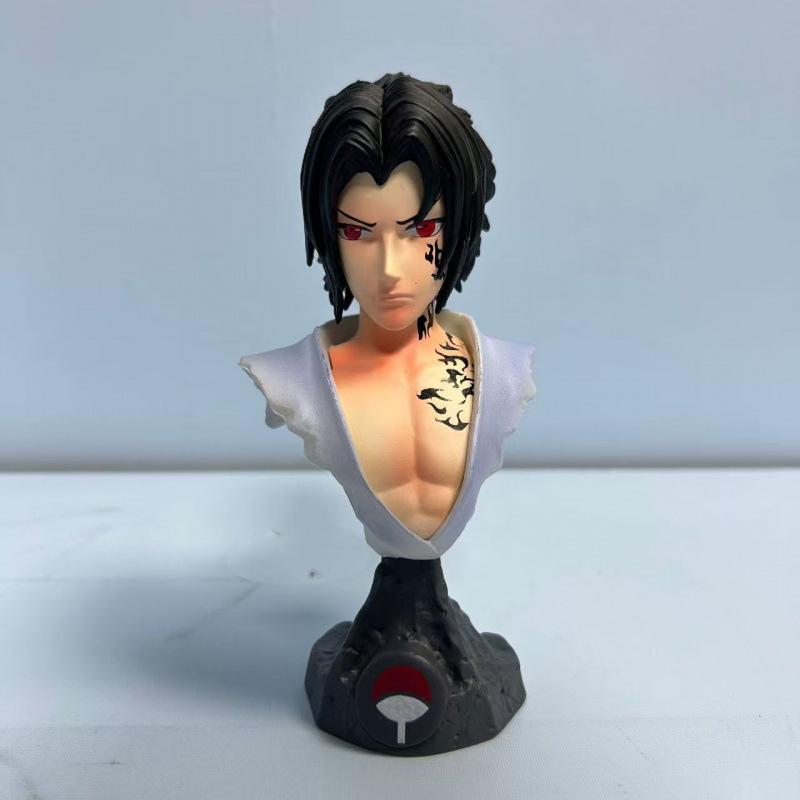 Фигурка-бюст из серии Аниме Наруто: Учиха Итачи, Цунаде, Столп, Наруто, Водные ворота