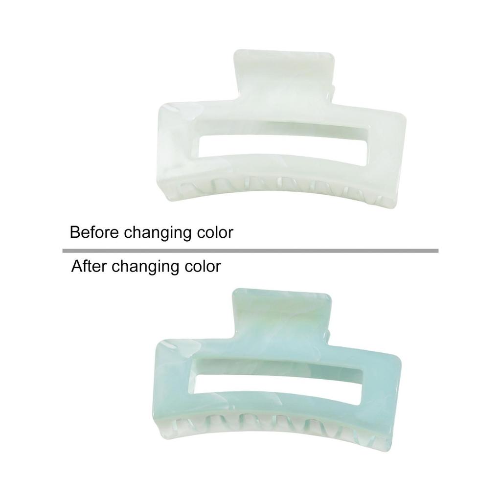 New Hawaiian Flower Hair Claw Clips Discoloration In Sunlight, Strong Hold Beach Hair Accessories for Women Thin Thick Hair