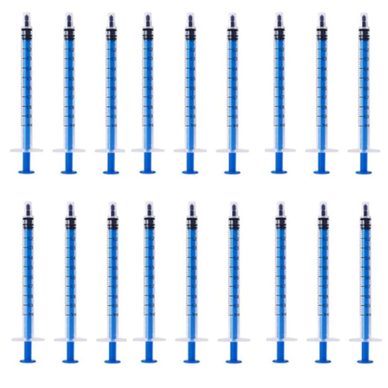 Wholesaale  1ml-10ml 10-20Pcs  Plastic Reusable Nutrient Syringe Hydroponics l Measuring  For Kithchen Too