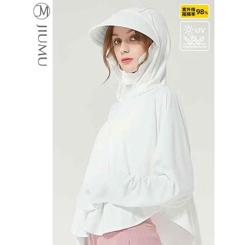 

JIUMU Women s Hooded UV Protection Sun Jacket One Size