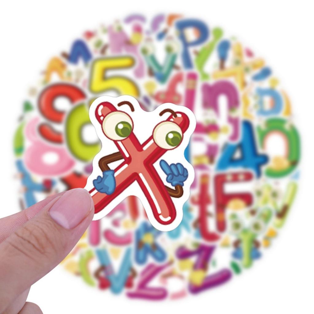 100pcs Suitcase Stickers Stickers Scooter Computer Tablet Cartoon Decoration