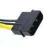 4Pin to CPU Power Supply D Type Extension Cord Cable Desktop 4 Pin Connector Cable 20cm