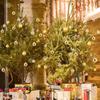 Accessories Tree Baubles Baubles Decorations Decors Hanging Home Ornament Party Tree Wedding Xmas 24Pcs/Pack Kit
