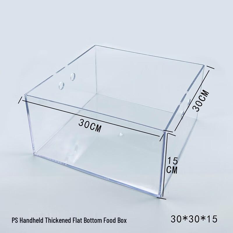 Transparent PS Food Display Box