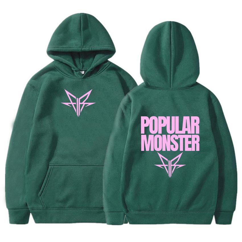 Album Beliebte Monstour Druck Hoodies Falling in Reverse Rock Band Sweatshirts Winter Mit Kapuze Langarm Pullover