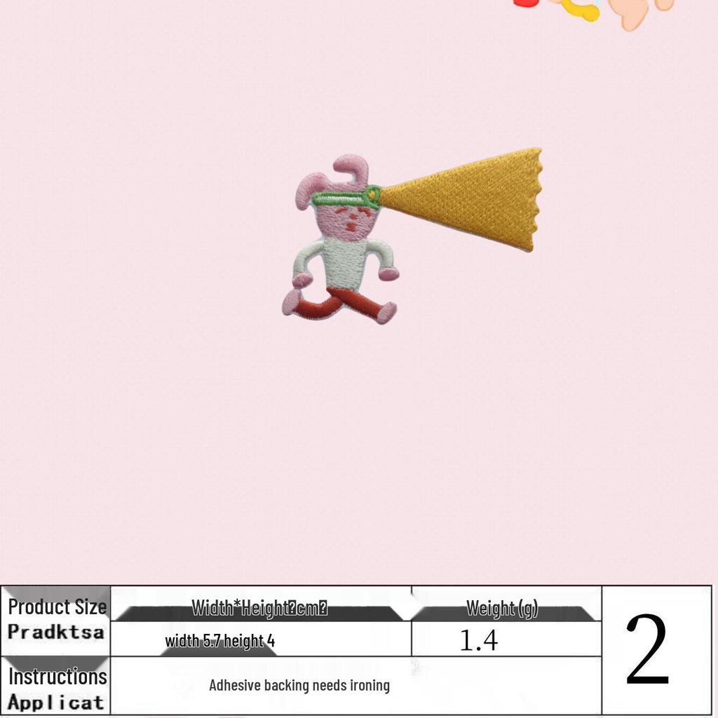 Creative Cartoon Korean Fabric Patch for DIY Clothes and Accessories