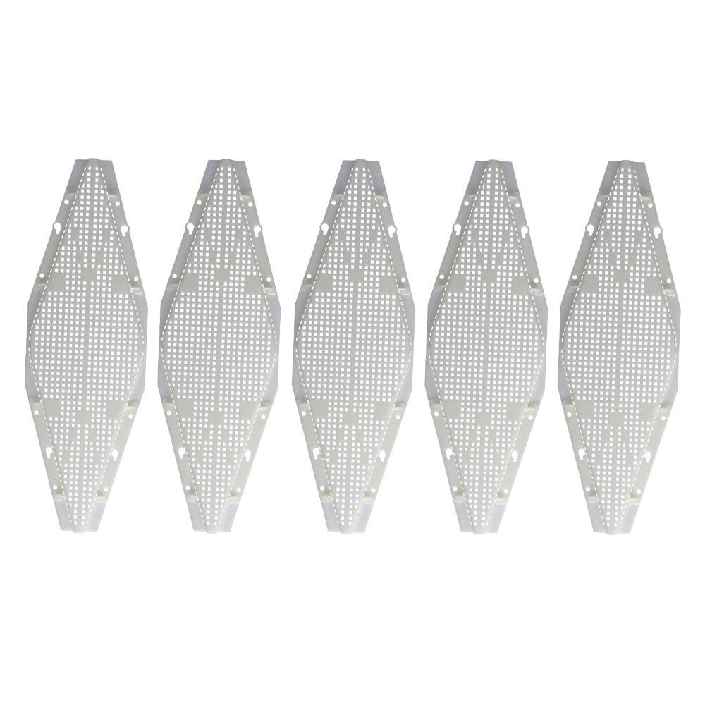 

5Pcs Plastic Bee Anti Escape Frame Device Durable Bee Anti Escape Device Honey Production 5Pcs