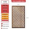 Anti-Corrosion Wood Garden Fence & Climbing Frame for Outdoor Spaces