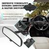 Car Rear View Reverse Mirror Compatible With Honda 1998-2013 Accord 2006-2011 Civic 2000-2004 Odyssey 2002-2008 Pilot 2010-2014 CR-Z Ight Day/Night