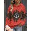 Women's Autumn and Winter 3D Printed Hooded Fashion Versatile Trend Breathable Casual Hoodies & Sweatshirts (women’s)