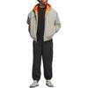 Adidas Originals Shmoofoil Nylon Canvas Hooded Comfortable Loose Jacket Men Jacket Silver-Pebble University-Orange IX9021
