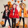 Harsever Devil Cloak for Boys and Girls, Available In 4 Colors, Cute Halloween Costume for Kids, Cosplay, Parties, Events, Unisex, Hooded, Perfect