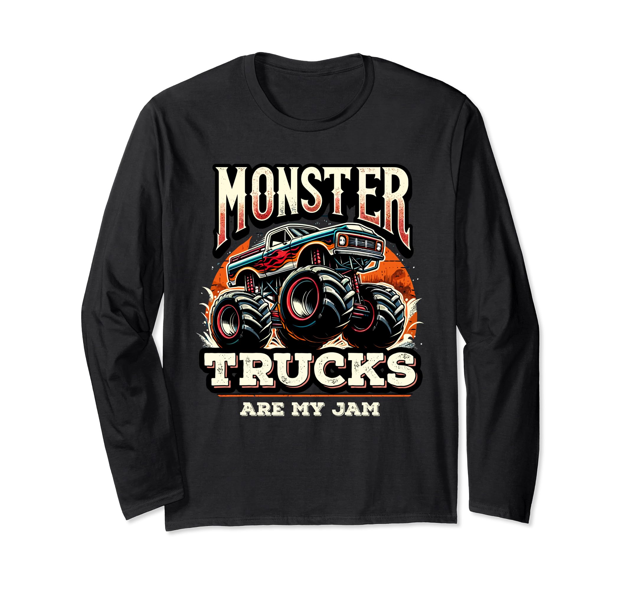 

Футболка Monster Trucks Mania - Футболка с длинным рукавом Monster Truck Are My Jam