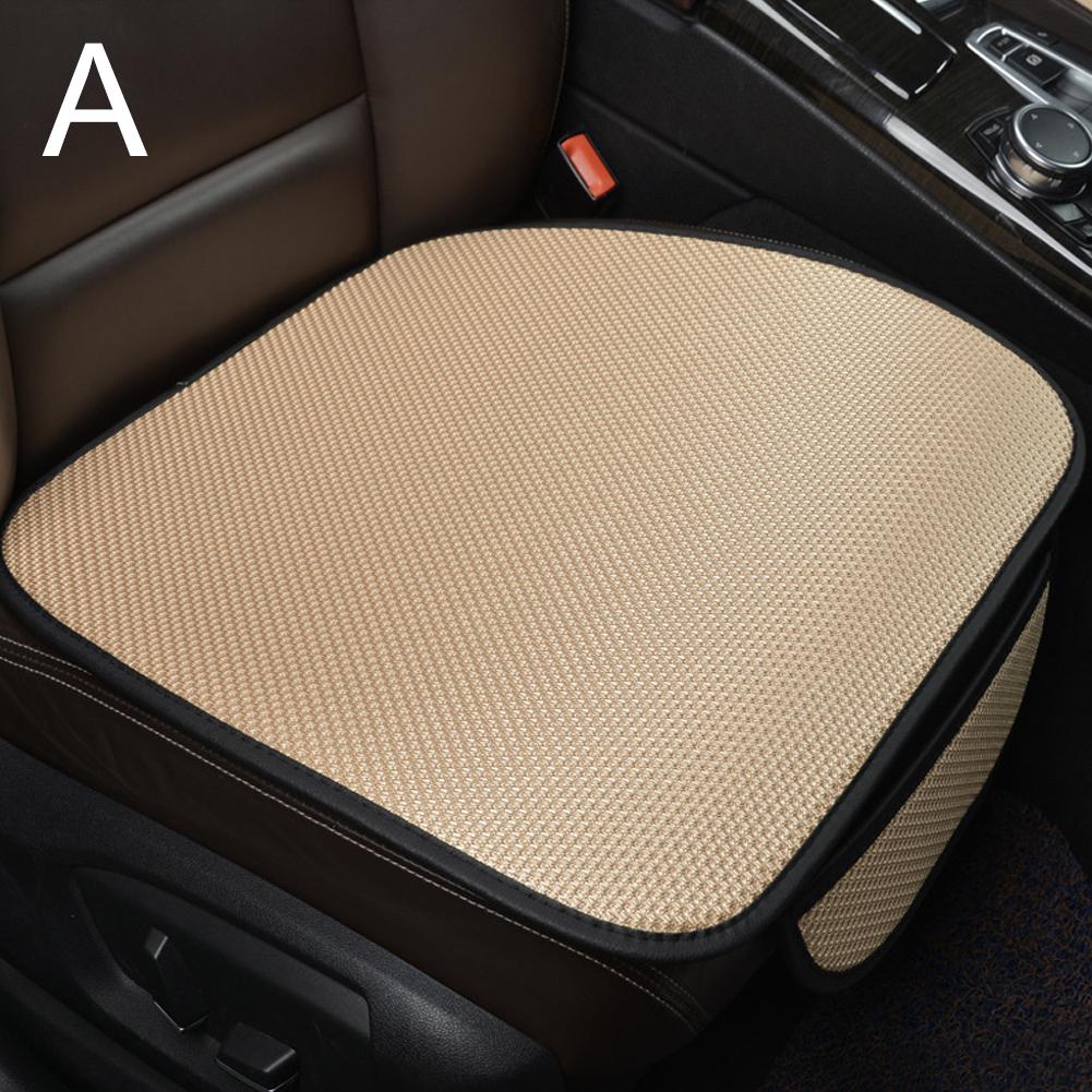 Cover Breathable Ice Silk Mat Cushion Cover Protector Non-slip Car Accessories For Comfort And Cooling In
