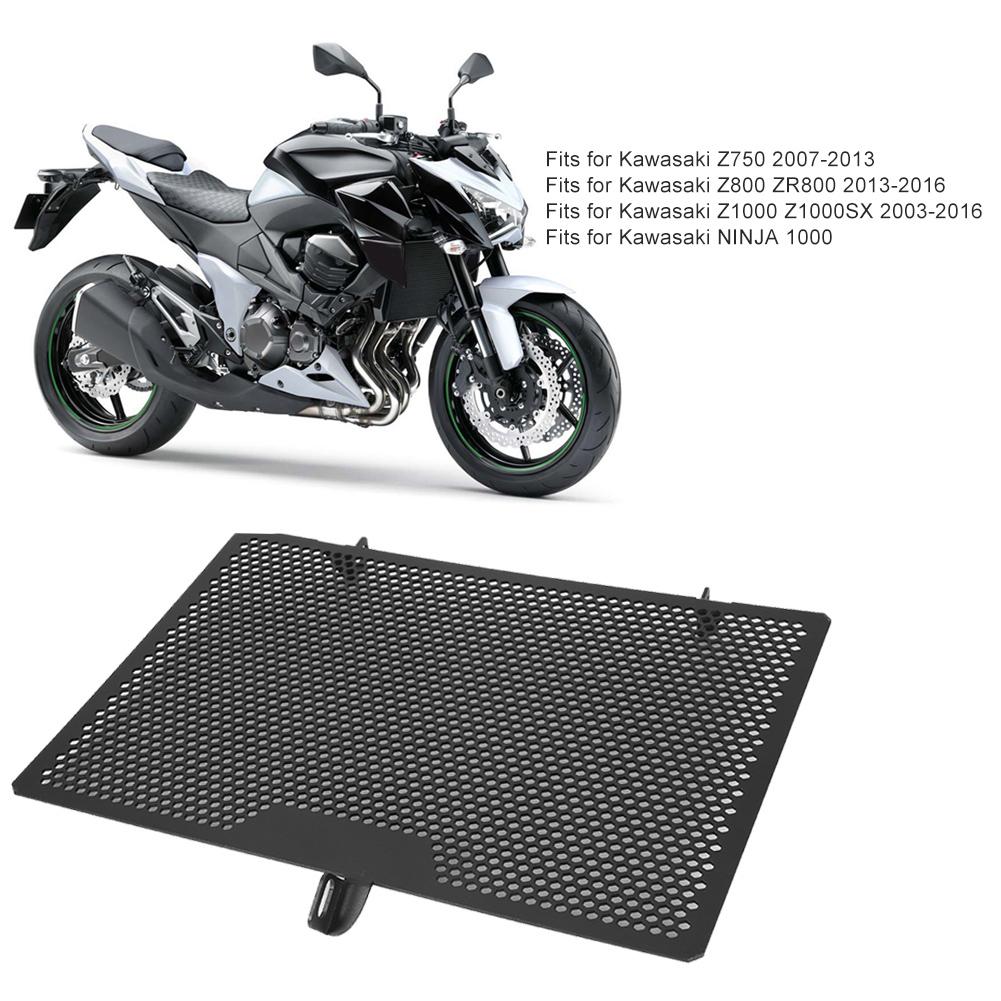 Motorcycle Radiator Grille Guard Cover Protector Fits for Kawasaki Z750 Z800 Z1000