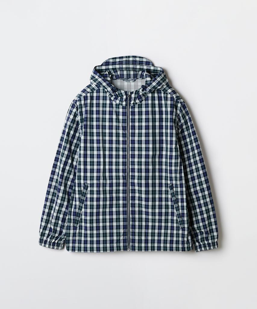 Spao Check Hooded Windbreaker_Spjjg23Cy2