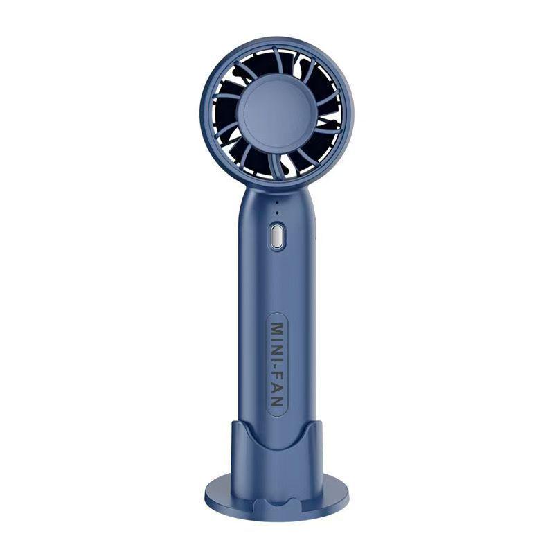 New T29 High-Speed USB Rechargeable Handheld Fan with Digital Display and Mini Turbine Single Pack