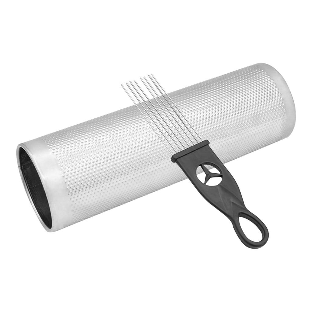 Percussion Guiro Musical Instrument Aluminum Percussion Guiro Shaker for Children Early Education