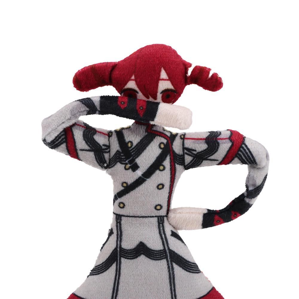 22cm Anime Kasane Teto Cosplay Plush Toys Stuffed Dolls Cartoon Figure Room Decor Abstract Wire Skeleton Accessories Cute Gifts