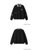 2025 Trendy Men's Loose-Fit Embroidered Long-Sleeve Hoodie, Plus Size, Autumn Winter Collection.