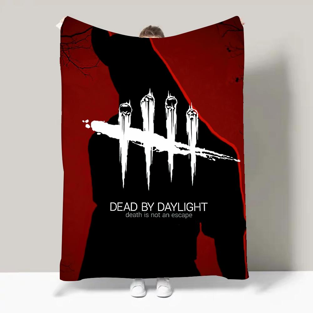 Game D-Dead by D-Daylight Terror Survival Blanket Design Lightweight  For Dorms, Naps, Living Room, Office,Sofa,All-Season